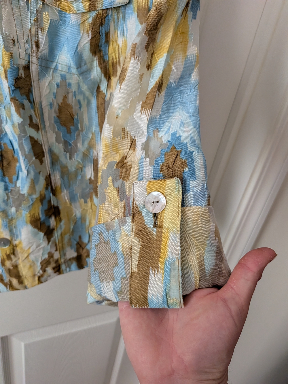 Ruby Rd. Printed Button Jacket - Picture 7 of 11